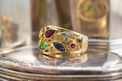Multi Stone Dress Ring — view 3