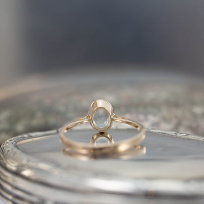Moonstone Solitaire Ring — view 6