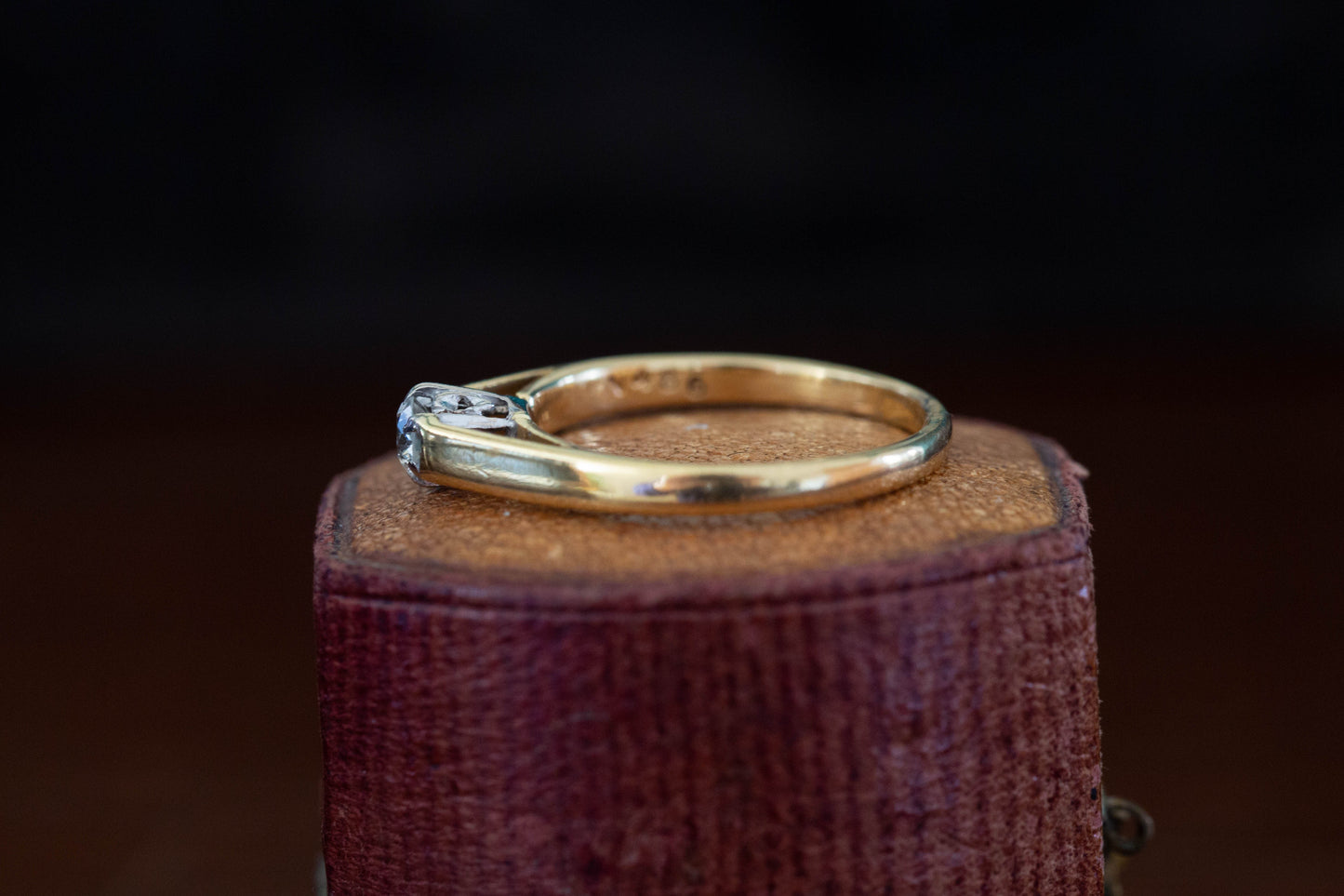 Diamond Solitaire Ring — view 3