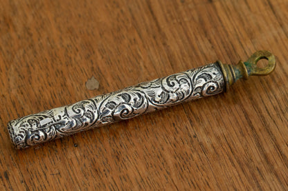 Victorian Silver Scent Bottle — view 5