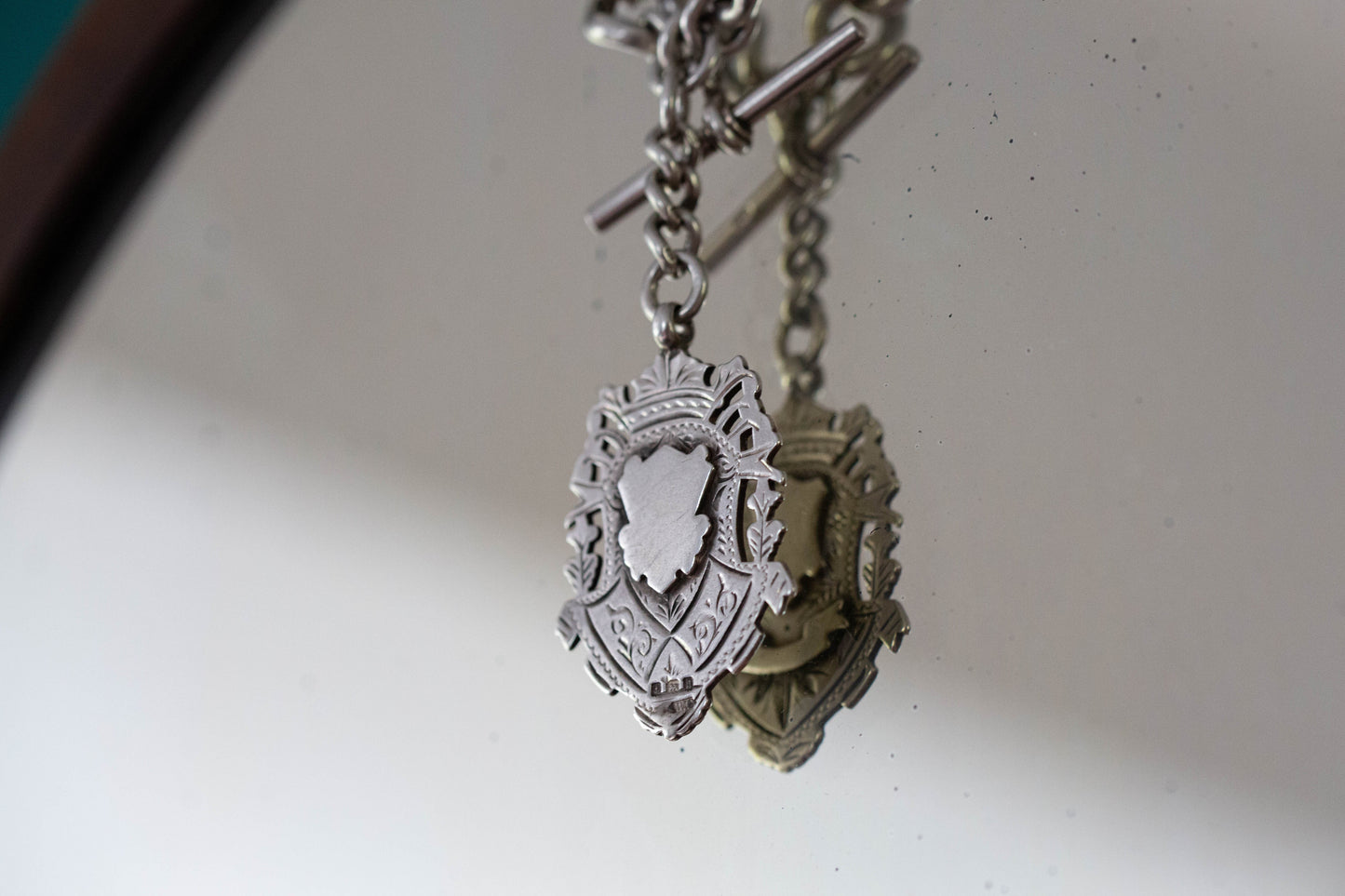 Solid Silver Albert Chain