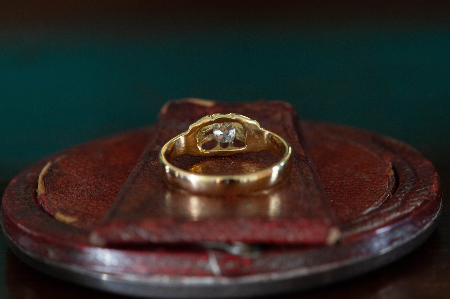 Gentleman’s Diamond Solitaire Ring — view 5