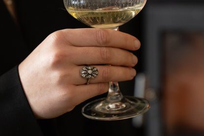 Art Deco Diamond Cocktail Ring