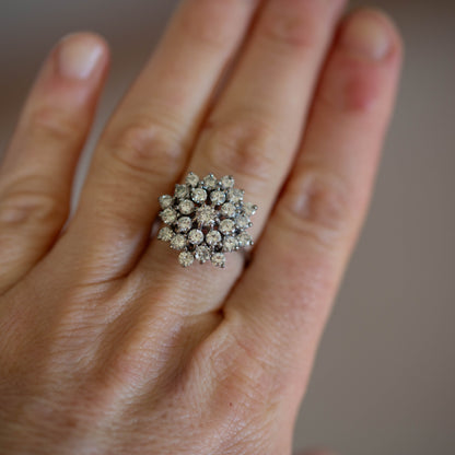 Diamond Cluster Ring — view 6