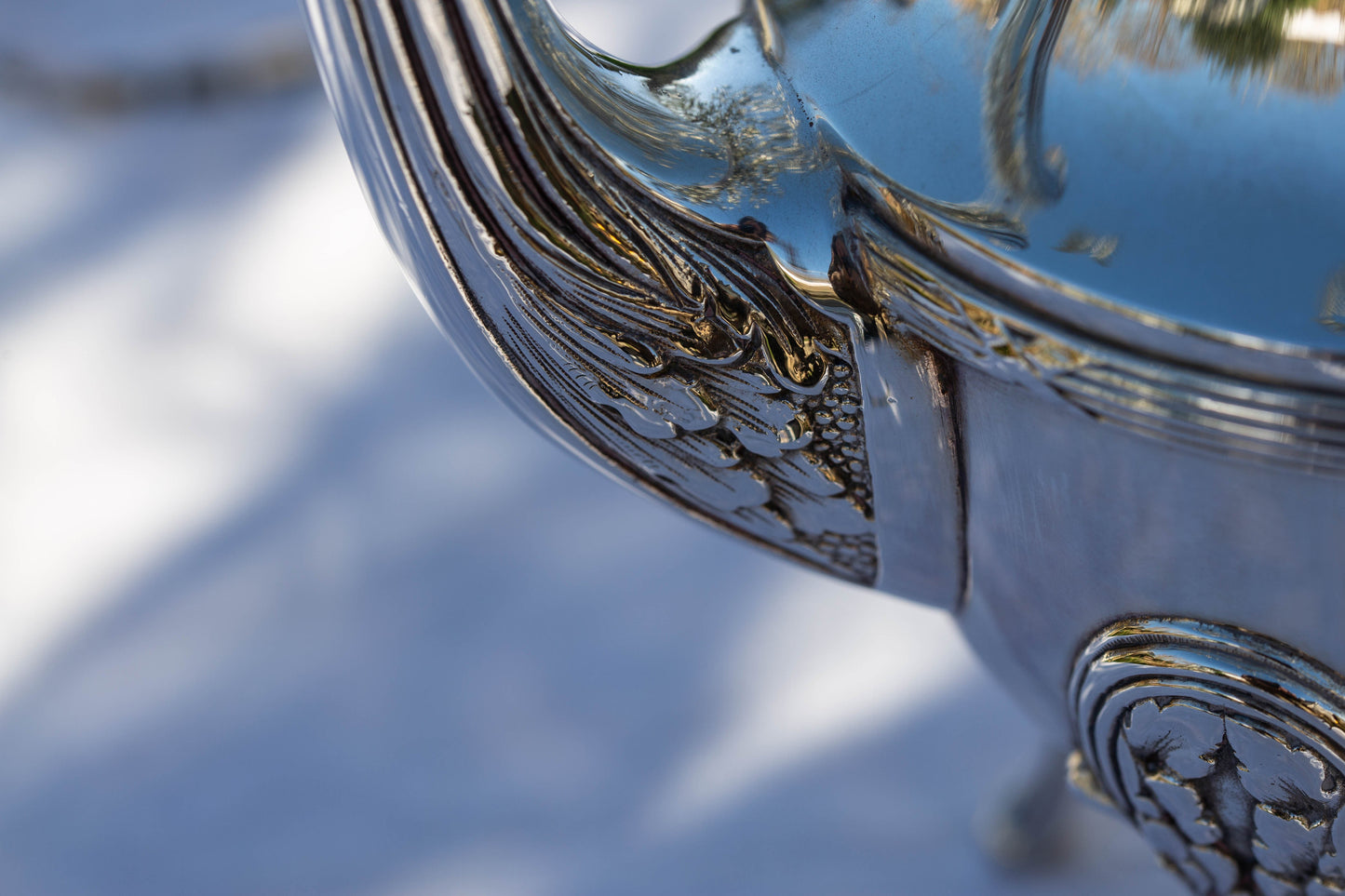Silver Plate Three Piece Coffee Set — view 3