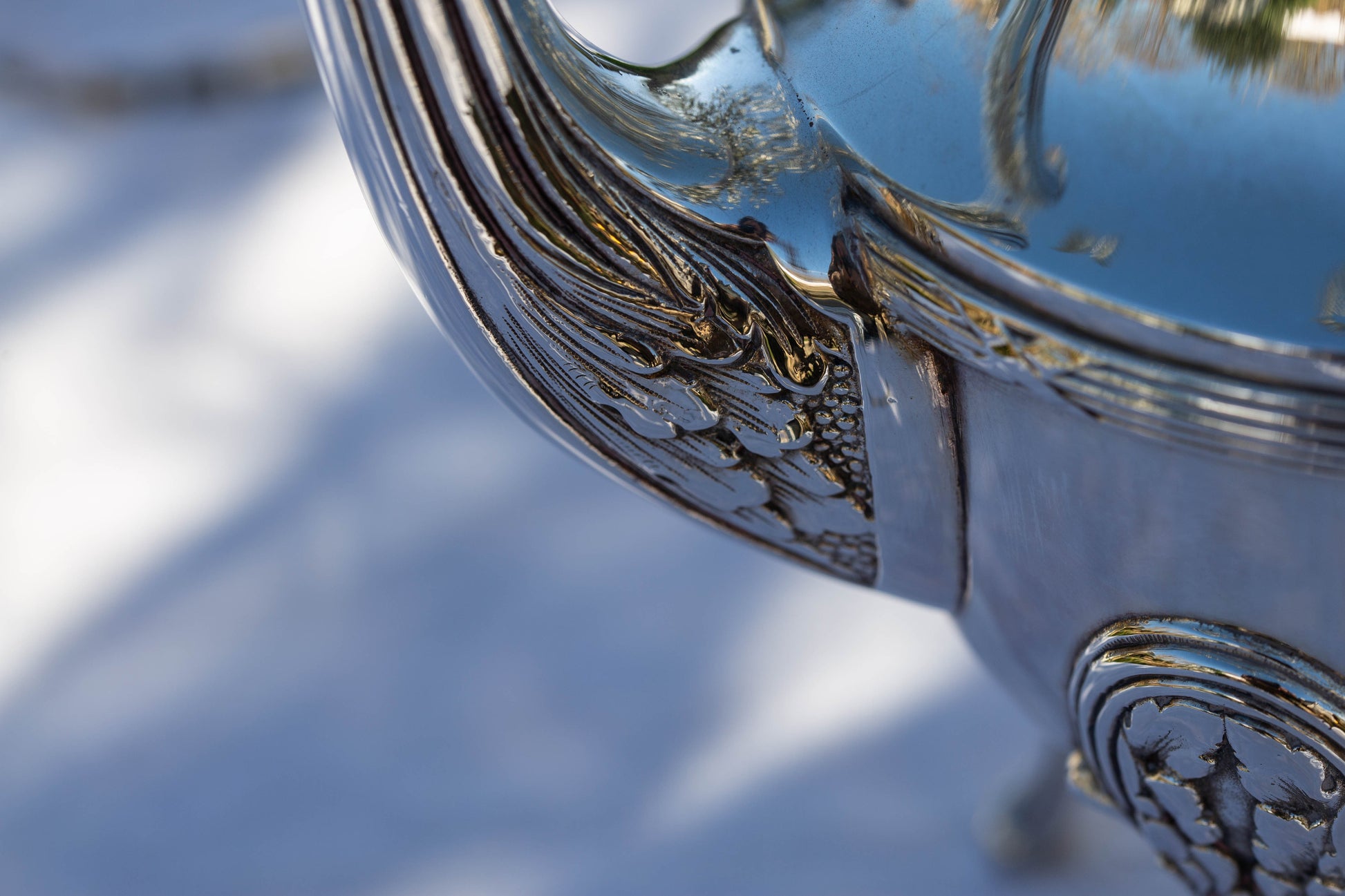 Silver Plate Three Piece Coffee Set — view 3