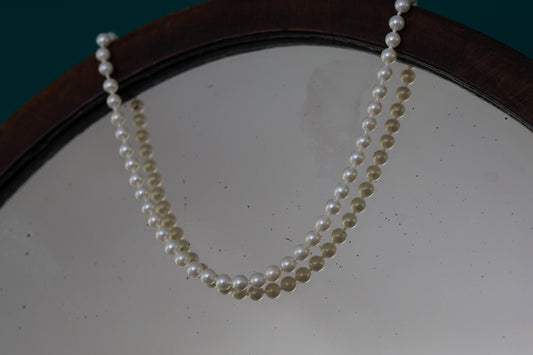Single Strand Pearl Necklace