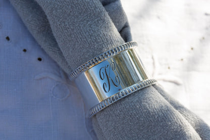 Solid Silver Napkin Ring