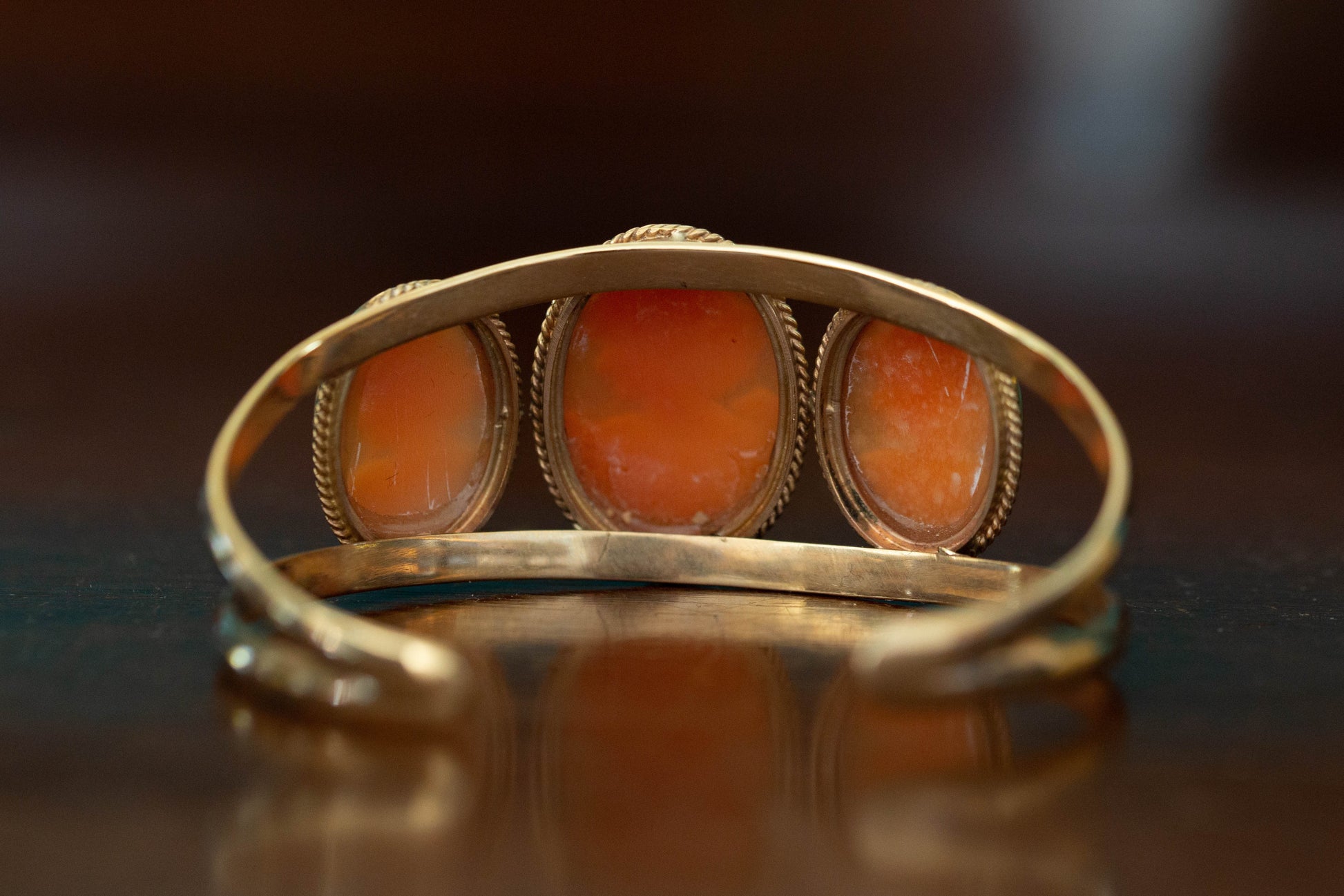 Cameo Torque Bangle — view 4