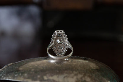 Art Deco Diamond Cocktail Ring