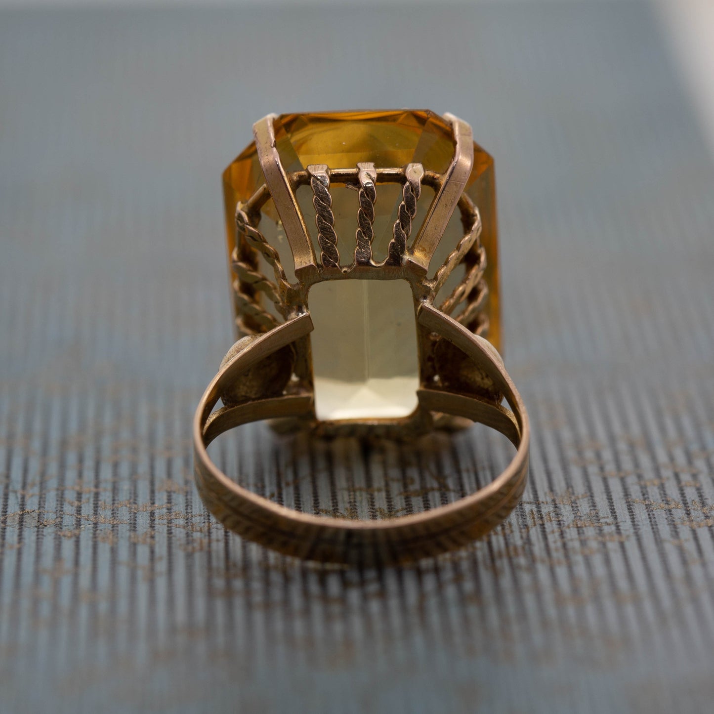 Citrine Solitaire — view 4
