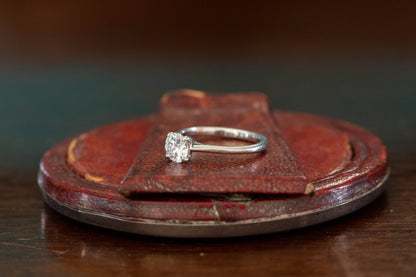 Diamond Solitaire Ring — view 2