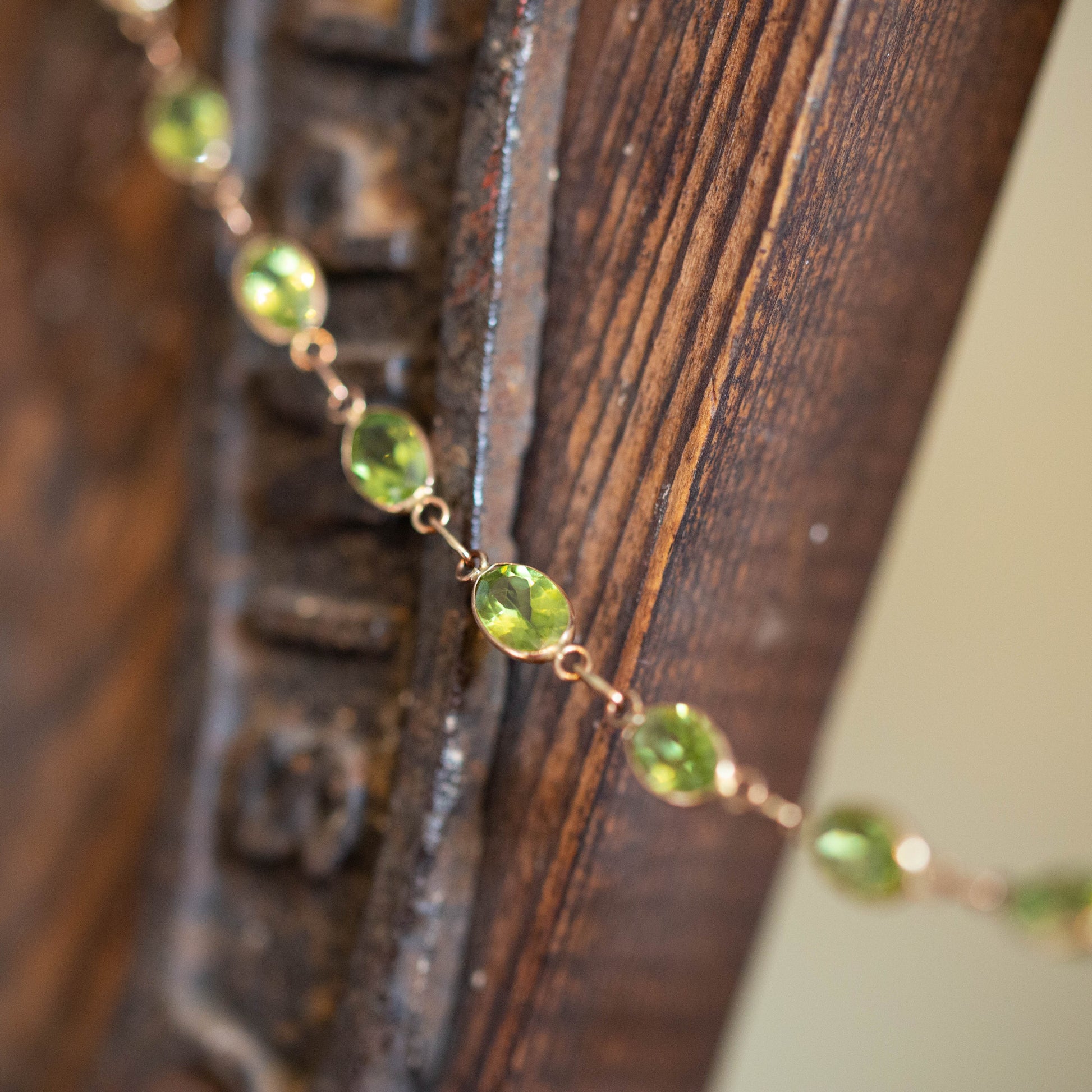 Peridot Necklace — view 4