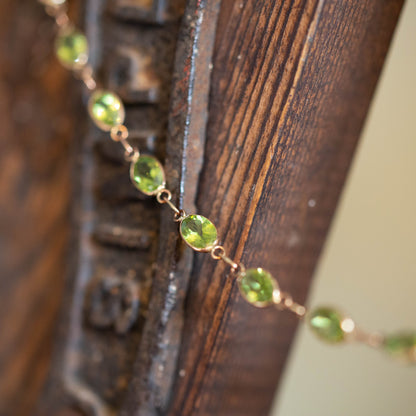 Peridot Necklace — view 4